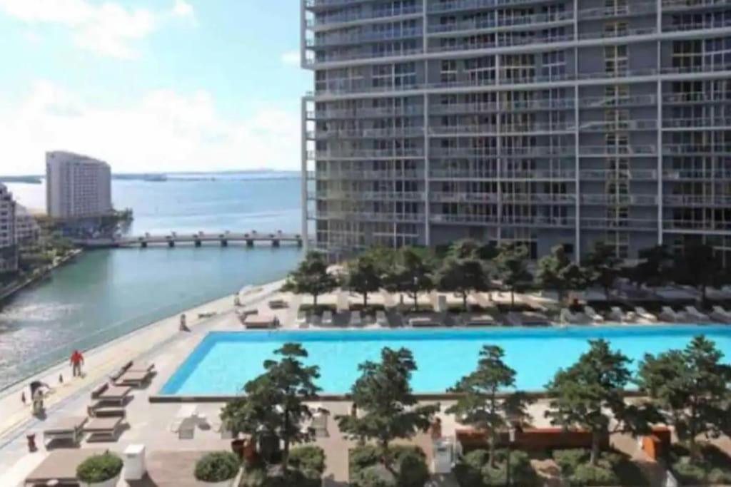Luxury 1Br Condo W Icon Brickell-Freespa Miami Exteriör bild