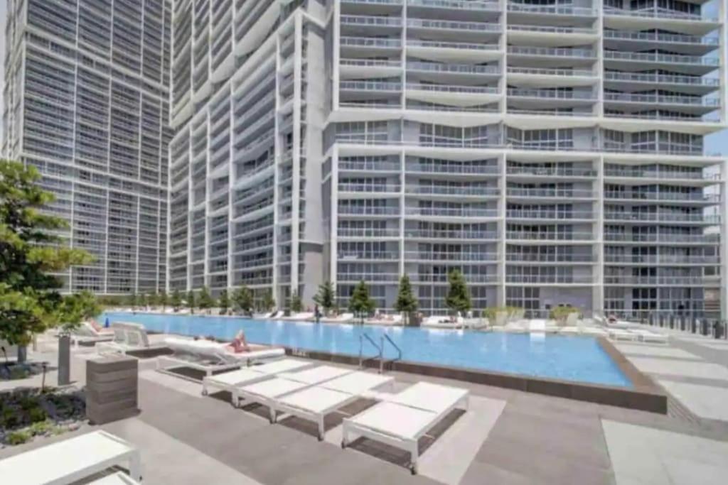 Luxury 1Br Condo W Icon Brickell-Freespa Miami Exteriör bild